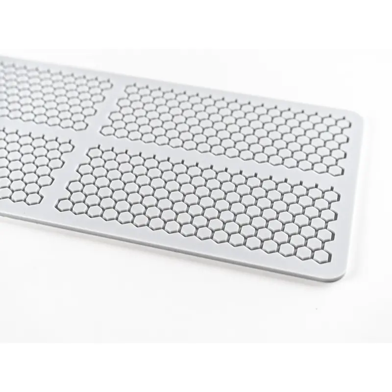 Professional Silicone Silicone Mould Honeycomb - 26 x 11 x 1 cm