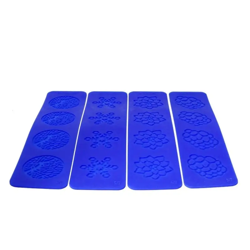 Professional Silicone Radikulados Snowflake - 40 x 10 x 0.4 cm 2 mm