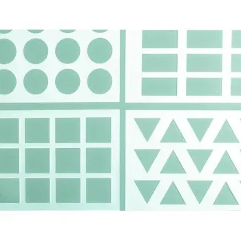 Professional Polypropylene Krokanters Geometrik - 34 x 17 cm