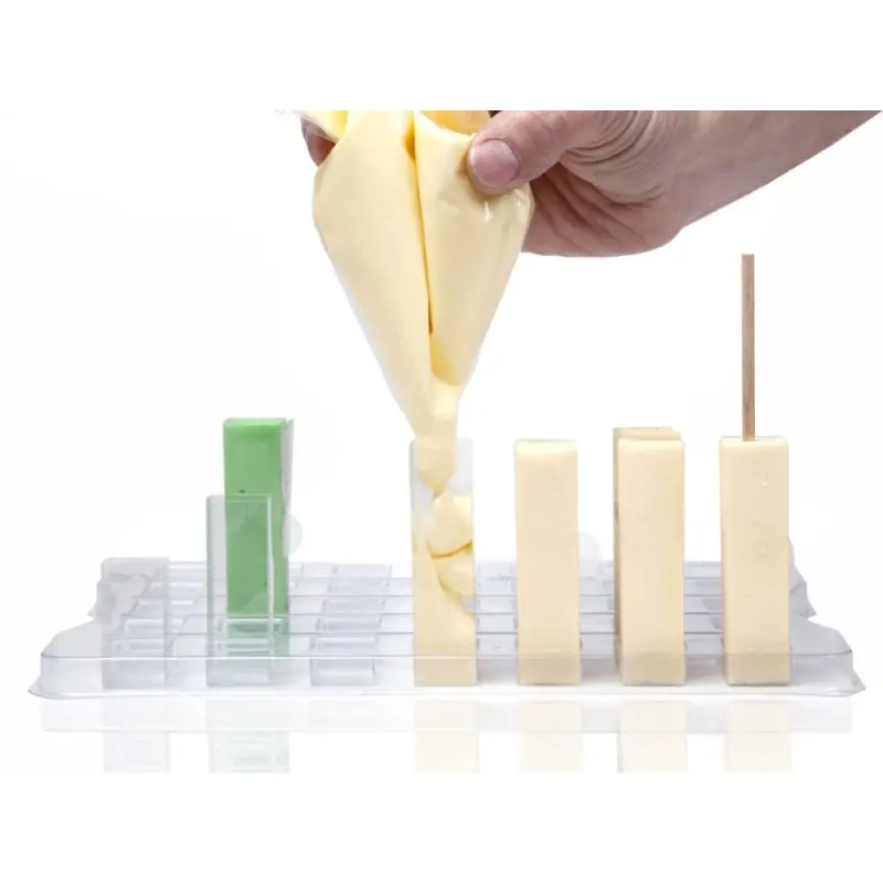 Professional Acrylic Easymould square 8 cm - 2 x 2 x 8 cm Professional Acrylic Easymould square 8 cm - 2 x 2 x 8 cm