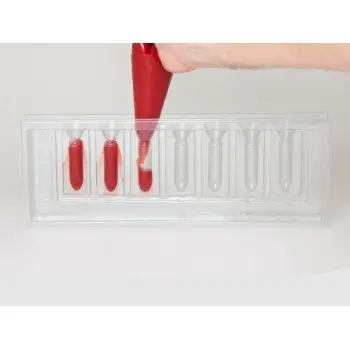 Professional 30 x 11 x 3 cm Lipstick Mould 3D - 1