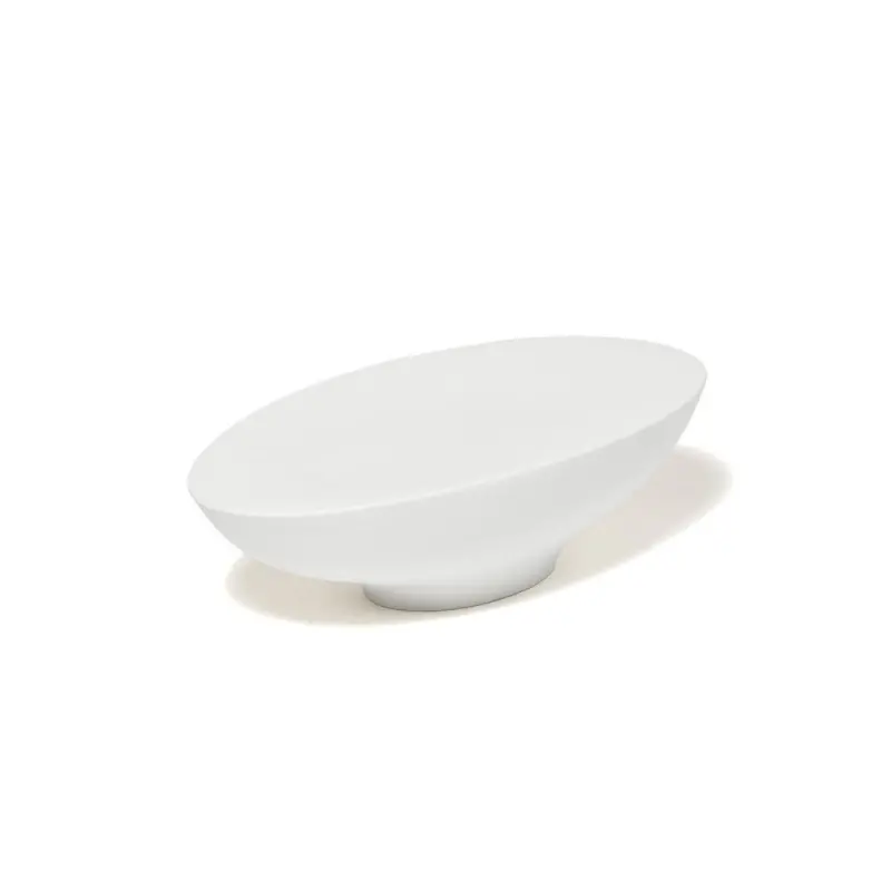Professional Porcelain Oval base - 1 pcs. -