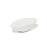 Professional Porcelain Oval base - 1 pcs. -