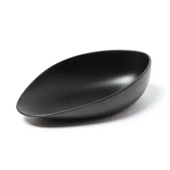 Professional Porcelain Plaisir Plate black 4 XL -
