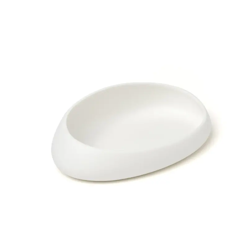 Professional Porcelain Plaisir Plate white 8 - 13x8.6x11.5 cm Professional Porcelain Plaisir Plate white 8 - 13x8.6x11.5 cm