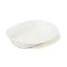 Professional Porcelain Plaisir Plate white 7 - 13.2x12.2x7.5 cm