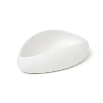 Professional Porcelain Plaisir Plate white 6 - 11.3x12x16 cm