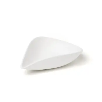 Professional Porcelain Plaisir Plate white 5 - 18.5x14x9.5 cm