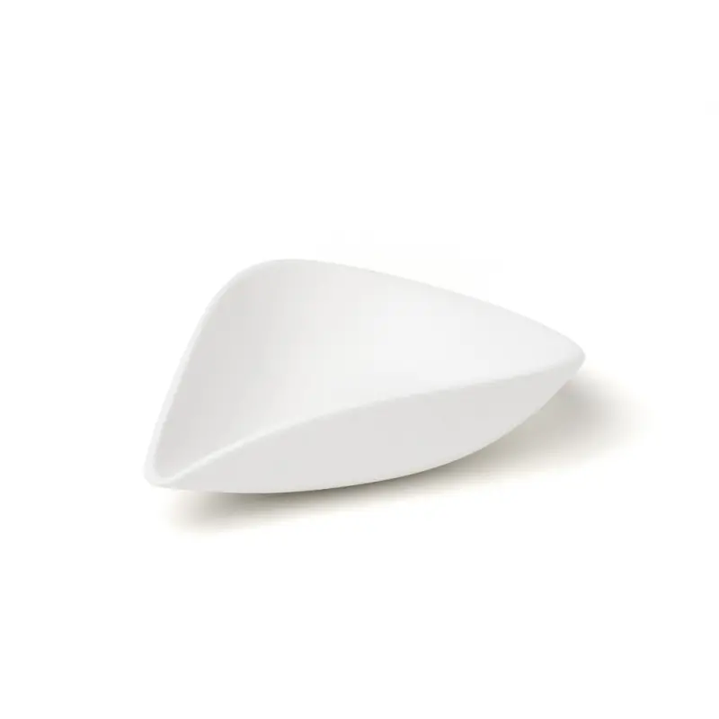 Professional Porcelain Plaisir Plate white 5 - 18.5x14x9.5 cm Professional Porcelain Plaisir Plate white 5 - 18.5x14x9.5 cm