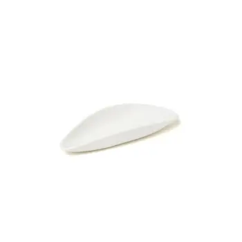 Professional Porcelain Plaisir Plate white 3 - 14x6.5x6 cm
