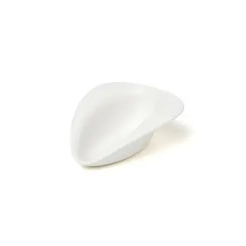 Professional Porcelain Plaisir Plate white 1 - 8.4x8.4x9.5 cm