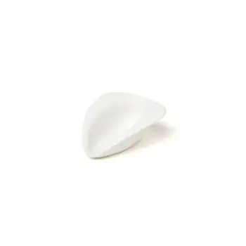 Professional Porcelain Plaisir Plate white 1.1 - 11x10.5x11.2 cm