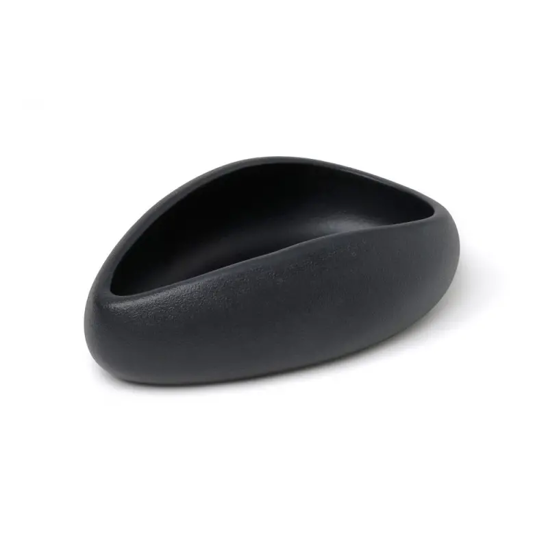 Professional Porcelain Plaisir Plate black 6 - 11.3x12x16 cm