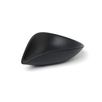 Professional Porcelain Plaisir Plate black 2 - 14x10.5x7.5 cm