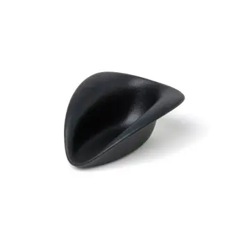 Professional Porcelain Plaisir Plate black 1 - 8.4x8.4x9.5 cm