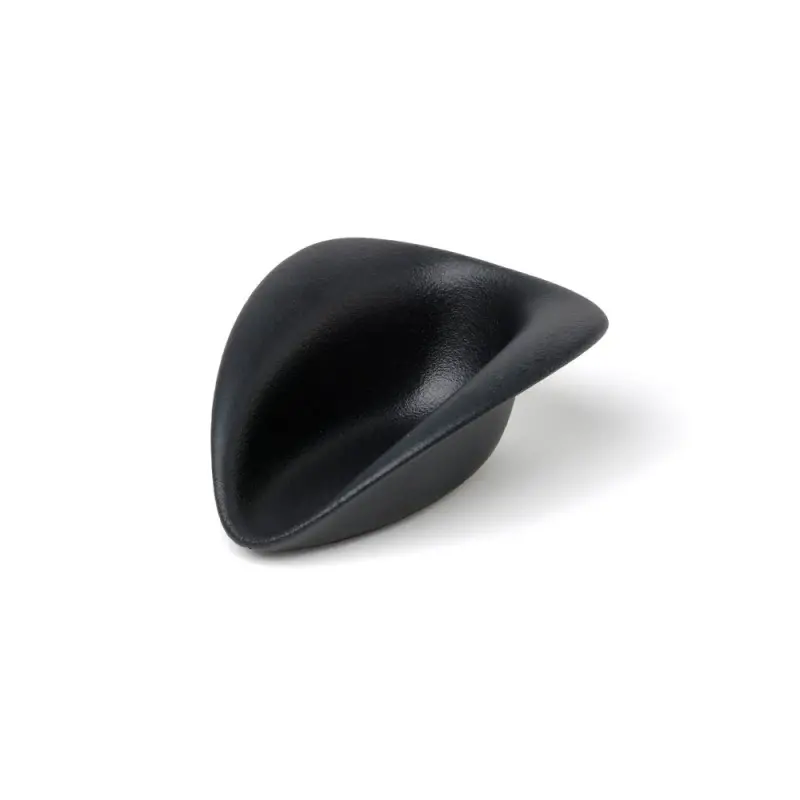 Professional Porcelain Plaisir Plate black 1 - 8.4x8.4x9.5 cm