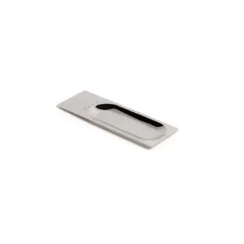 Professional Forged AISI 430 1/2 Ration Oval Plate + Stick Holder Lab 18/10 Accessories 4 u. - 28.5 x 9.5 x 2 cm