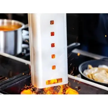 Professional 30 x 12.50 x 8 cm Chimney BBQ - 1