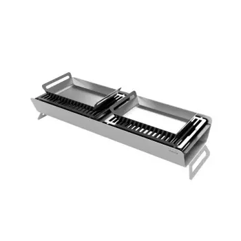 Professional 86.5 x 33 x 19 cm BBQ Caliu Catering - 1