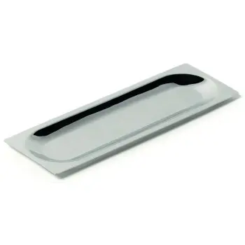 Professional Forged AISI 429 1 Ration Oval Plate Lab 18/10 Accessories 4 u. - 28.5 x 9.5 x 2 cm