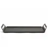 Professional Forged AISI 422 Black Room Service Tray 38.5 x 52 Cm Les Essences 1 u. - 15.5 x 42 x 10 cm