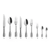 Professional Forged AISI 420 12 pcs. Versailles Satin Coffee Spoon 18/10 - 5 x 25 x 18 cm