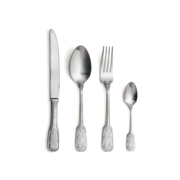 Professional Forged AISI 420 12 pcs. Versailles Satin Dessert Knife - 5 x 25 x 26 cm