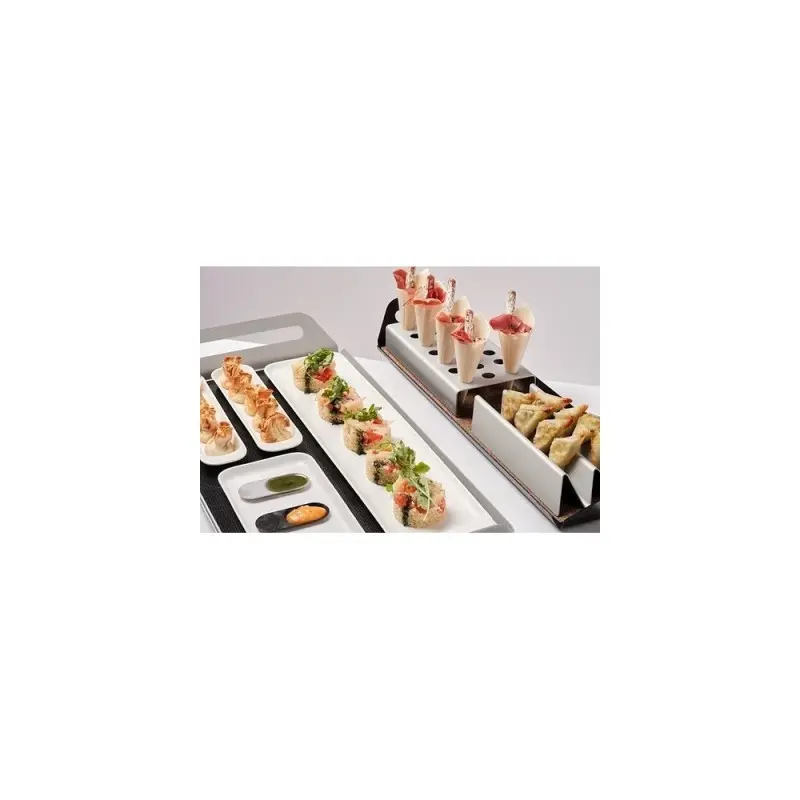 Professional Porcelain Double Try 12 x 48Cm Les Essences 4 u. - 48 x 12 x 0.5 cm Professional Porcelain Double Try 12 x 48Cm Les Essences 4 u. - 48 x 12 x 0.5 cm