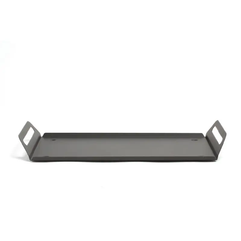 Professional Aluminium Catering Tray D 28.5 x 52.5Cm Black Les Essences 1 u. - 28.5 x 52.5 x 9.6 cm