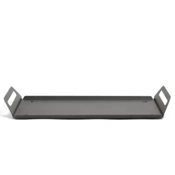 Professional Aluminium Catering Tray A 15 x 27Cm Black Les Essences 4 u. - 15 x 27 x 6.9 cm