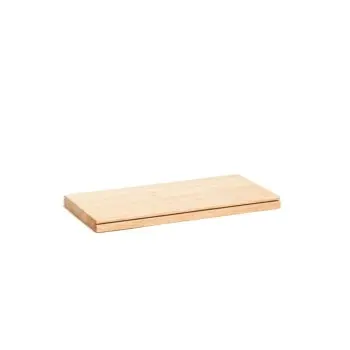 Professional Oak Oak Wood Tray Les Essences 4 u. - 25 x 3.25 x 7.3 cm