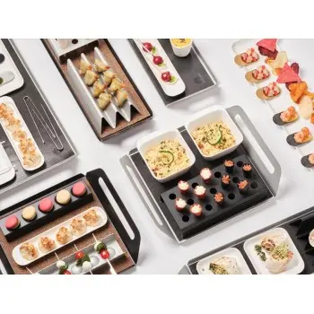 Professional Aluminium Catering Tray D 28.5 x 52.5Cm Les Essences 1 u. - 28.5 x 52.5 x 9.6 cm