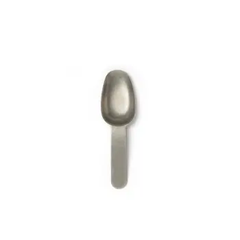 Professional AISI 304 Tasting Spoon W/Handle Vintage Black Les Essences 12u. - 4 x 4 x 16.5 cm