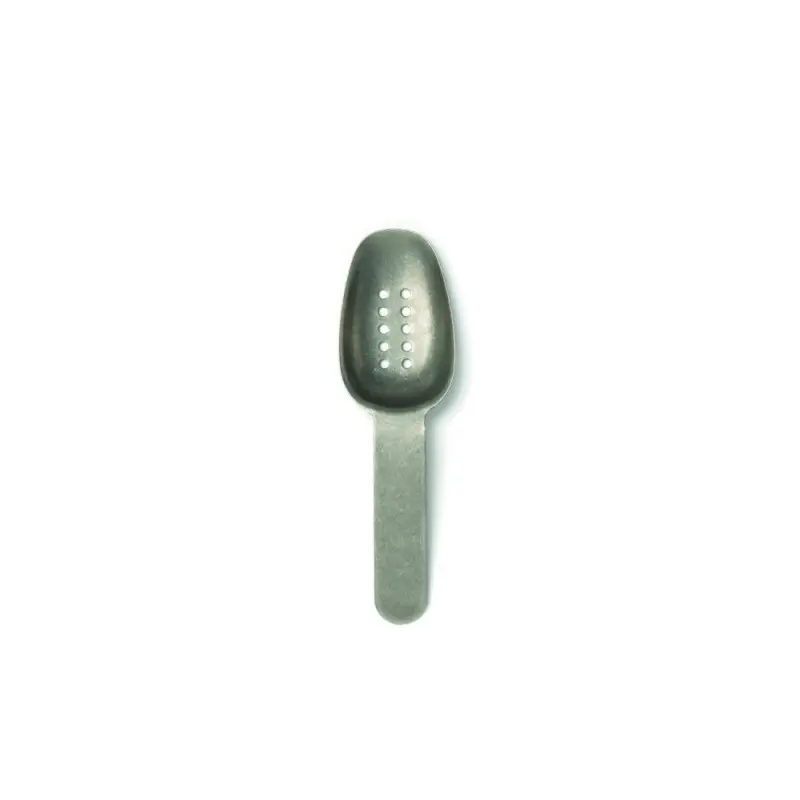 Professional AISI 304 Tasting Spoon W/Handle W/Holes Vintage Les Essences 12 u. - 4 x 4 x 16.5 cm Professional AISI 304 Tasting Spoon W/Handle W/Holes Vintage Les Essences 12 u. - 4 x 4 x 16.5 cm