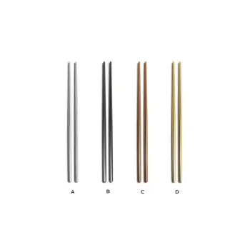 Professional AISI 304 Chopsticks Set Copper 18/10 Kyoto 12 u. - 6.7 x 3.5 x 25.7 cm