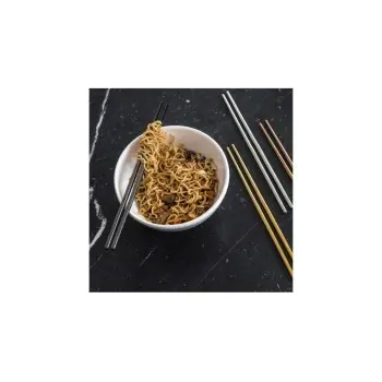 Professional AISI 304 Chopsticks Set Copper 18/10 Kyoto 12 u. - 6.7 x 3.5 x 25.7 cm