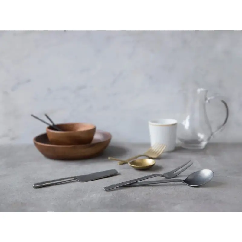 Professional Forged AISI 420 Table Spoon Vintage Gold Kodai 3 mm. Vintage Gold 12 u. - 5 x 25 x 23.5 cm