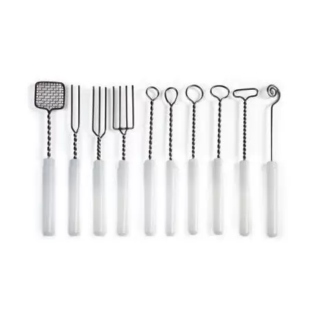 Pavoni SFP Professional Chocolate Dipping Forks Set -10pcs Chocolate Dipping Forks