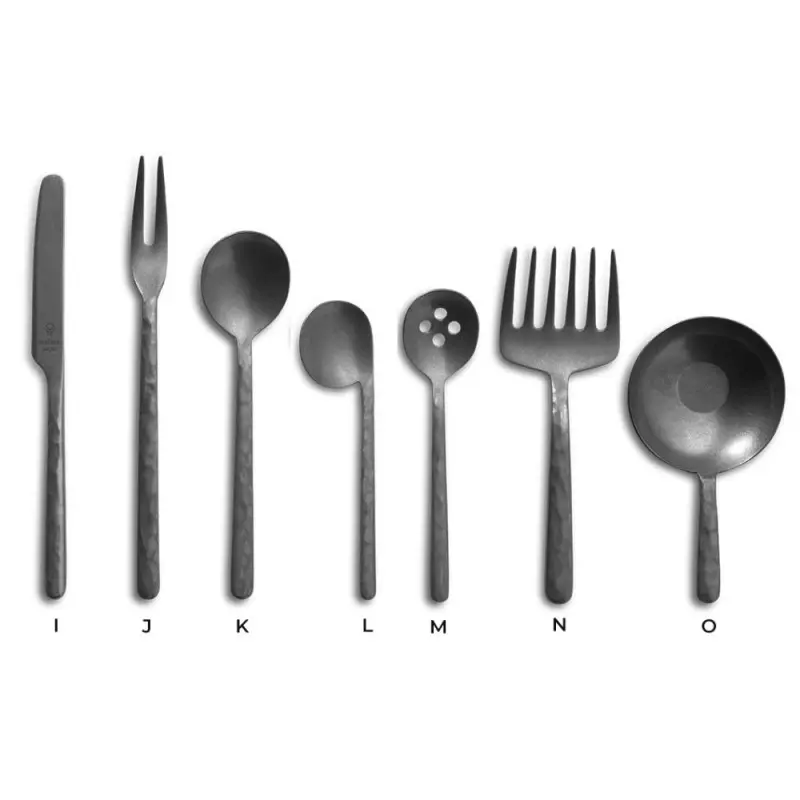 Professional Forged AISI 420 Vintage Moka Spoon Kodai 3 mm. Vintage 12 u. - 5 x 25 x 14.5 cm Professional Forged AISI 420 Vintage Moka Spoon Kodai 3 mm. Vintage 12 u. - 5 x 25 x 14.5 cm