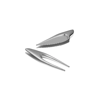 Professional Forged AISI 420 Silex Knife + Fork Hq 8 u. - 34 x 23 x 20 cm