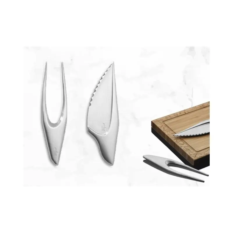 Professional Forged AISI 420 Silex Steak Fork Hq 1 u. - 24 x 16 x 11 cm