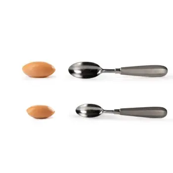 Professional Stainless Steel Perfect Quenelle Sllim M - 16.5 x 3 x 2 cm