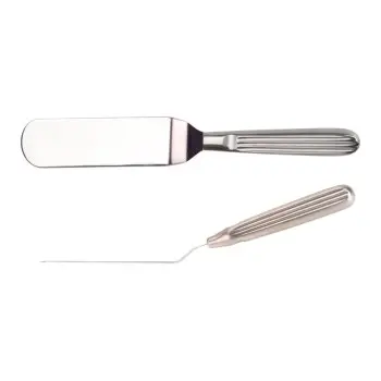 Professional Stainless Steel Wide Spatula - 13 x 4 cm
