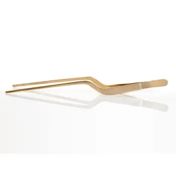 Professional Stainless Steel Sushi Tongs Gold - 20 cm