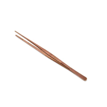 Professional Stainless Steel Barman Titanium GoldenTongs - 30 cm