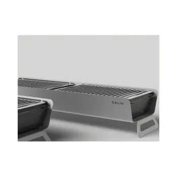 Professional Stainless Steel BBQ Caliu Catering - 30 x 86 x 16 cm