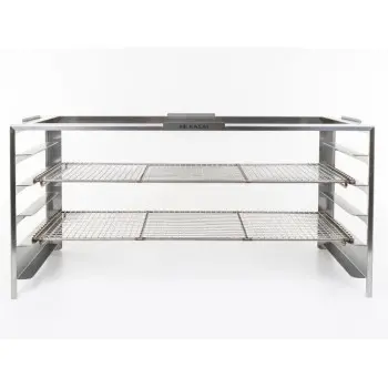 Professional Stainless Steel Robata rack and mesh Large - 70 x 37 x 27 cm
