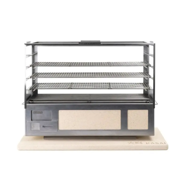 Professional Stainless Steel Robata rack and mesh Large - 70 x 37 x 27 cm