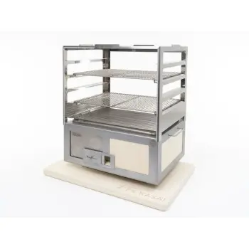 Professional Stainless Steel Robata rack and mesh Medium - 47 x 36 x 36 cm