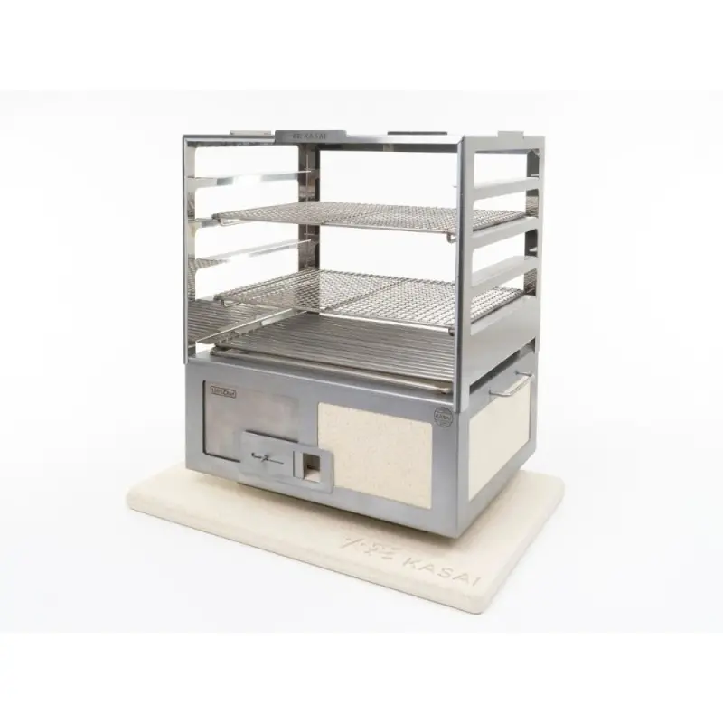 Professional Stainless Steel Robata rack and mesh Medium - 47 x 36 x 36 cm